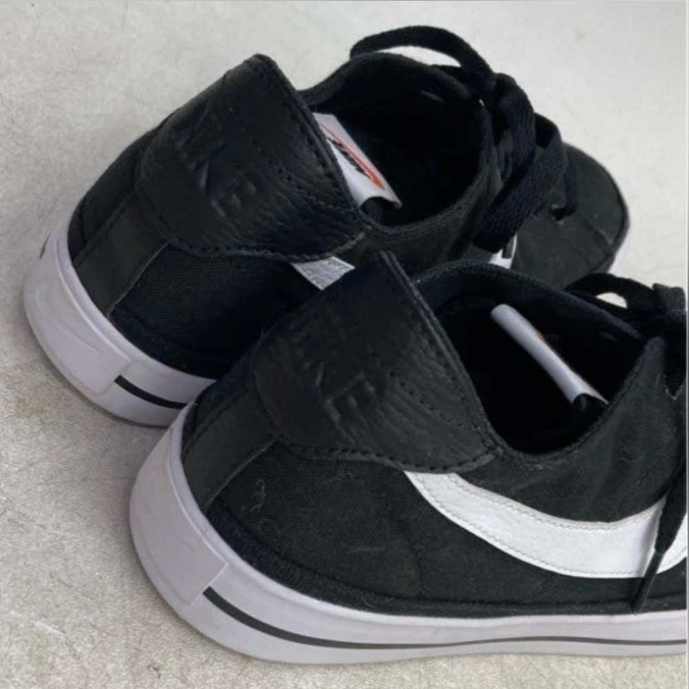 Nike Court Legacy Canvas Sneakers Black White Size 11 NWOT MSRP $95 - Picture 10 of 12